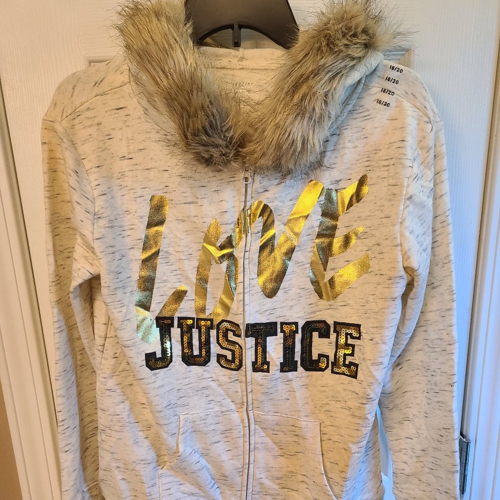 Girl's Justice Jacket with Hood
